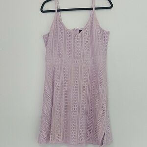 LE chateau purple lace dress XL